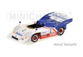 Porsche  - 1974 white/blue/red - 1:43 - Minichamps - 437746502 - mc437746502 | The Diecast Company