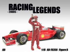 Figures  - Racing Legends 90's  - 1:18 - American Diorama - 76358 - AD76358 | The Diecast Company
