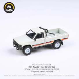 Toyota  - Hilux Single Cab 1984 white - 1:64 - Para64 - 55521 - pa55521lhd | The Diecast Company
