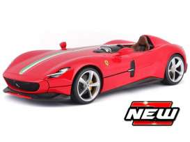 Ferrari  - Monza SP-1 red - 1:64 - Maisto - 15702R - mai15702R | The Diecast Company