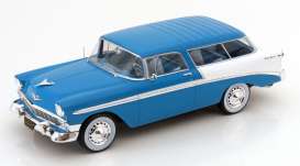 Chevrolet  - Bel Air 1956 turqoise/white - 1:18 - KK - Scale - 181292 - kkdc181292 | The Diecast Company