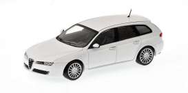 Alfa Romeo  - 2006 white - 1:43 - Minichamps - 400120512 - mc400120512 | The Diecast Company