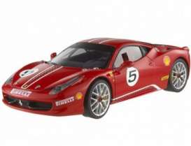Ferrari  - 458 Italia Challenge 2011 red - 1:43 - Hotwheels Elite - x5504 - hwmvx5504 | The Diecast Company