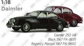 Daimler  - 1967 regency maroon - 1:18 - Paragon - 98312lhd - para98312lhd | The Diecast Company