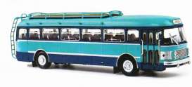 Saviem  - SC1 *Schoolbus* 1964 light blue/blue - 1:43 - Norev - 521011 - nor521011 | The Diecast Company