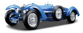 Bugatti  - blue - 1:18 - Bburago - 12062b - bura12062b | The Diecast Company