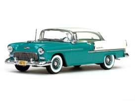 Chevrolet  - 1955  india ivory/regal turqiouse - 1:43 - Vitesse SunStar - 36322 - vss36322 | The Diecast Company
