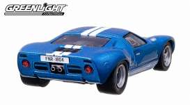 Ford  - 1969 blue/white - 1:43 - GreenLight - 86224 - gl86224 | The Diecast Company