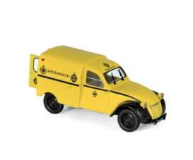 Citroen  - 2cv 1959 yellow - 1:43 - Norev - 151413 - nor151413 | The Diecast Company