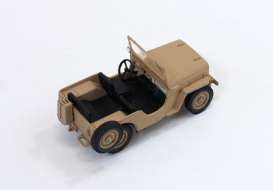 Jeep Willys - 1953 desert sand - 1:43 - Triple9 Collection - 43039 - T9-43039 | The Diecast Company