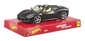 Ferrari  - 2011 matt black - 1:24 - Hotwheels - mvBLY65 - hwmvBLY65 | The Diecast Company