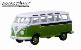 Volkswagen  - green/white - 1:64 - GreenLight - 96110L - gl96110L | The Diecast Company