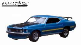 Ford  - 1969 blue - 1:64 - GreenLight - 29787  - gl29787  | The Diecast Company