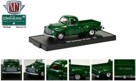 Studebaker  - 1950 green - 1:64 - M2 Machines - 11228-24-1 - M2-11228-24-1 | The Diecast Company