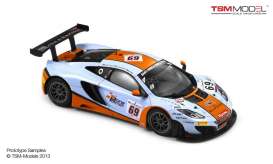 McLaren  - 2013 light blue/orange - 1:18 - TrueScale - m141822R - tsm141822R | The Diecast Company