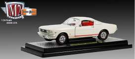 Mustang  - 1965 white - 1:24 - M2 Machines - 40300-37Aw - M2-40300-37Aw | The Diecast Company