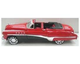 Buick  - 1949 red/black - 1:18 - Motor Max - 79004 - mmax79004 | The Diecast Company