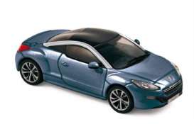 Peugeot  - 2013 blue - 1:43 - Norev - 473877 - nor473877 | The Diecast Company