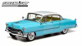 Cadillac  - 1955 blue/white - 1:18 - GreenLight - 12924 - gl12924 | The Diecast Company