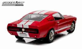 Shelby  - 1967 red/white - 1:18 - GreenLight - 12928 - gl12928 | The Diecast Company