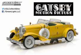 Duesenberg  - II SJ *the Great Gatsby* 1934 yellow - 1:18 - GreenLight - 12927 - gl12927 | The Diecast Company