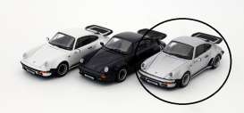 Porsche  - 1988 silver - 1:43 - Kyosho - 5525s - kyo5525s | The Diecast Company