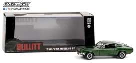 Ford  - Mustang *Bullitt* 1968 green - 1:43 - GreenLight - 86431 - gl86431 | The Diecast Company