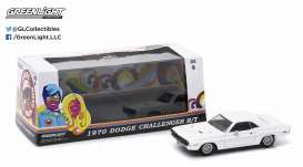 Dodge  - 1970 white - 1:43 - GreenLight - 86301  - gl86301  | The Diecast Company