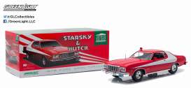 Ford  - Gran Torino *Strasky & Hutch* 1976 red/white - 1:18 - GreenLight - 19017 - gl19017 | The Diecast Company