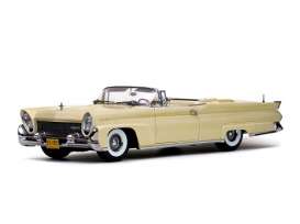 Lincoln  - 1958 champagne-yellow - 1:18 - SunStar - 4705 - sun4705 | The Diecast Company