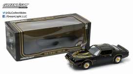 Pontiac  - Firebird *Smokey & the Bandit  1980 black/gold - 1:18 - GreenLight - 12944 - gl12944 | The Diecast Company