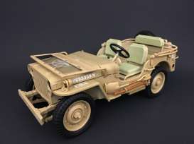 Jeep Willys - 1943 dessert sand - 1:18 - Triple9 Collection - 1800140 - T9-1800140 | The Diecast Company