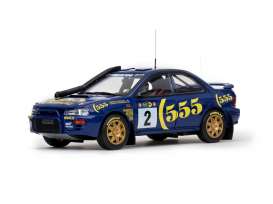 Subaru  - 1996 blue/yellow - 1:18 - SunStar - 5508 - sun5508 | The Diecast Company