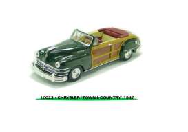 Chrysler  - Town and Country convertible 1947 meadow green - 1:43 - Vitesse SunStar - 36223 - vss36223 | The Diecast Company
