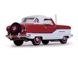 Nash  - 1959 white/mardi gras red - 1:43 - Vitesse SunStar - 36254 - vss36254 | The Diecast Company