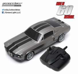 Shelby  - GT500 *Eleanor* 1967 grey/black - 1:18 - GreenLight - 91001 - gl91001 | The Diecast Company