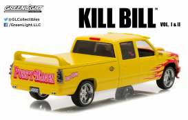 Chevrolet  - Custom C-2500 Crew Cab 1997 yellow/red/pink - 1:43 - GreenLight - 86481 - gl86481 | The Diecast Company