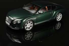 Bentley  - 2016 verdant (green) - 1:18 - Paragon - 98222R - para98222R | The Diecast Company