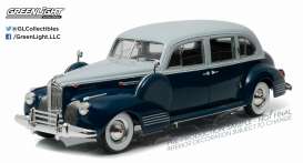 Packard  - 1941 silver/blue - 1:18 - GreenLight - 12970 - gl12970 | The Diecast Company