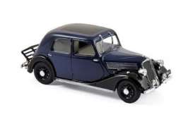 Renault  - 1936 dark blue/black - 1:43 - Norev - 519155 - nor519155 | The Diecast Company