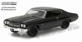 Chevrolet  - 1970 black - 1:64 - GreenLight - 27860B - gl27860B | The Diecast Company