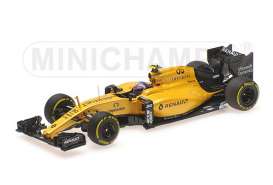 Renault  - 2016 black/yellow - 1:43 - Minichamps - 417160030 - mc417160030 | The Diecast Company