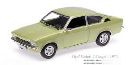 Opel  - 1973 green - 1:18 - Maxichamps - 910045621 - mc910045621 | The Diecast Company