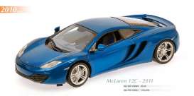 McLaren  - 2011 blue metallic - 1:18 - Maxichamps - 910133020 - mc910133020 | The Diecast Company