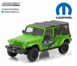 Jeep  - 2014 green - 1:43 - GreenLight - 86077 - gl86077 | The Diecast Company