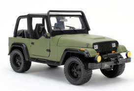 Jeep  - 1992 army green - 1:24 - Jada Toys - 98081gn - jada98081gn | The Diecast Company
