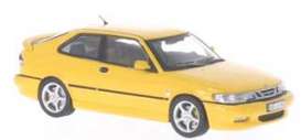 Saab  - 1998 yellow - 1:43 - Ixo Premium X - PRD432 - ixPRD432 | The Diecast Company