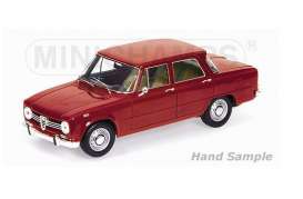 Alfa Romeo  - Giulia 1966 red - 1:18 - Minichamps - 180120906 - mc180120906 | The Diecast Company