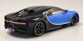 Bugatti  - 2015 french blue/atlantic blue - 1:18 - Kyosho - 9548BBK - kyo9548BBK | The Diecast Company