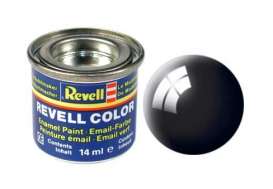 Paint  - black gloss - Revell - Germany - 32107 - revell32107 | The Diecast Company